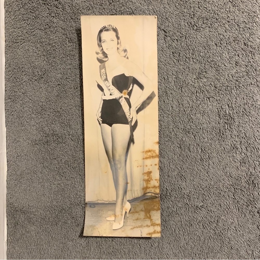 1962 Miss Boone County Beauty Pageant Fair Queen Pic Picture 3X10 Il Ind Ky